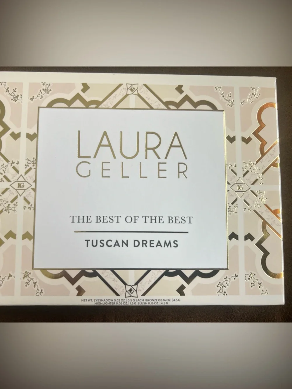 Laura Geller Tuscan Dreams Palette: Baked Eyeshadow, Bronzer, Blush & Highlight - Picture 3 of 4